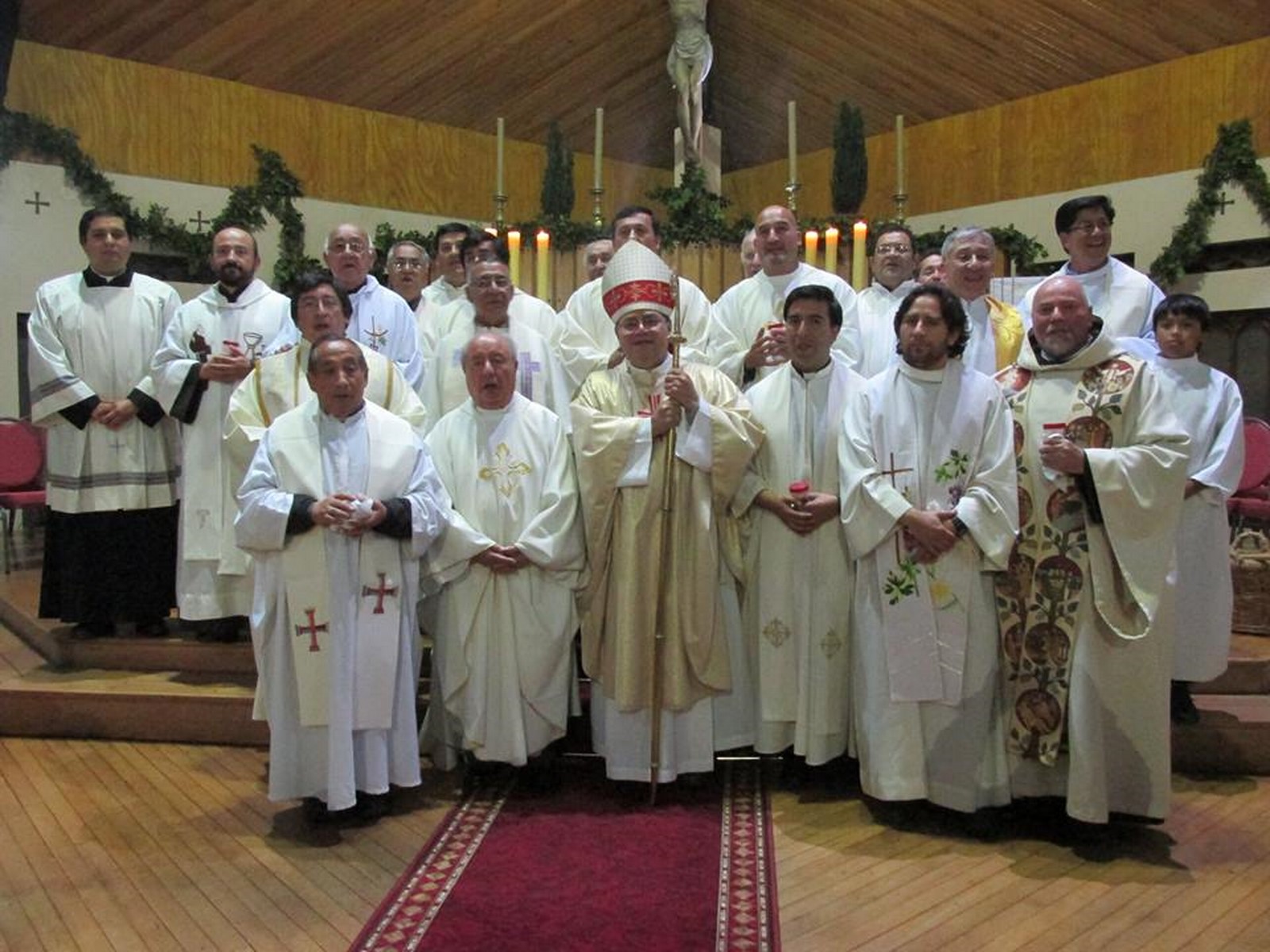 Misa Crismal en la Catedral de Ancud