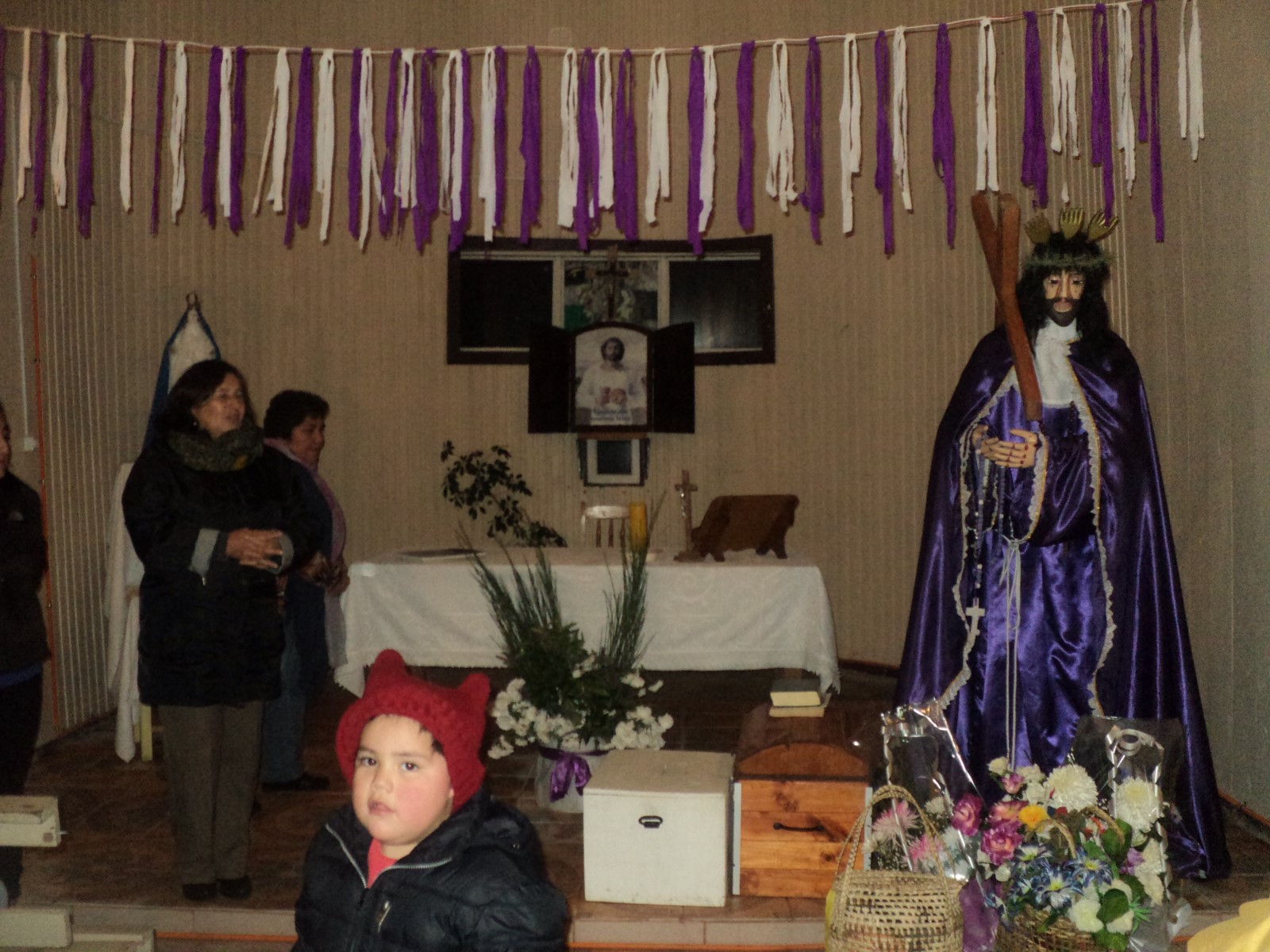 Visita de Jesús Nazareno en la Comunidad de Fátima, Ancud