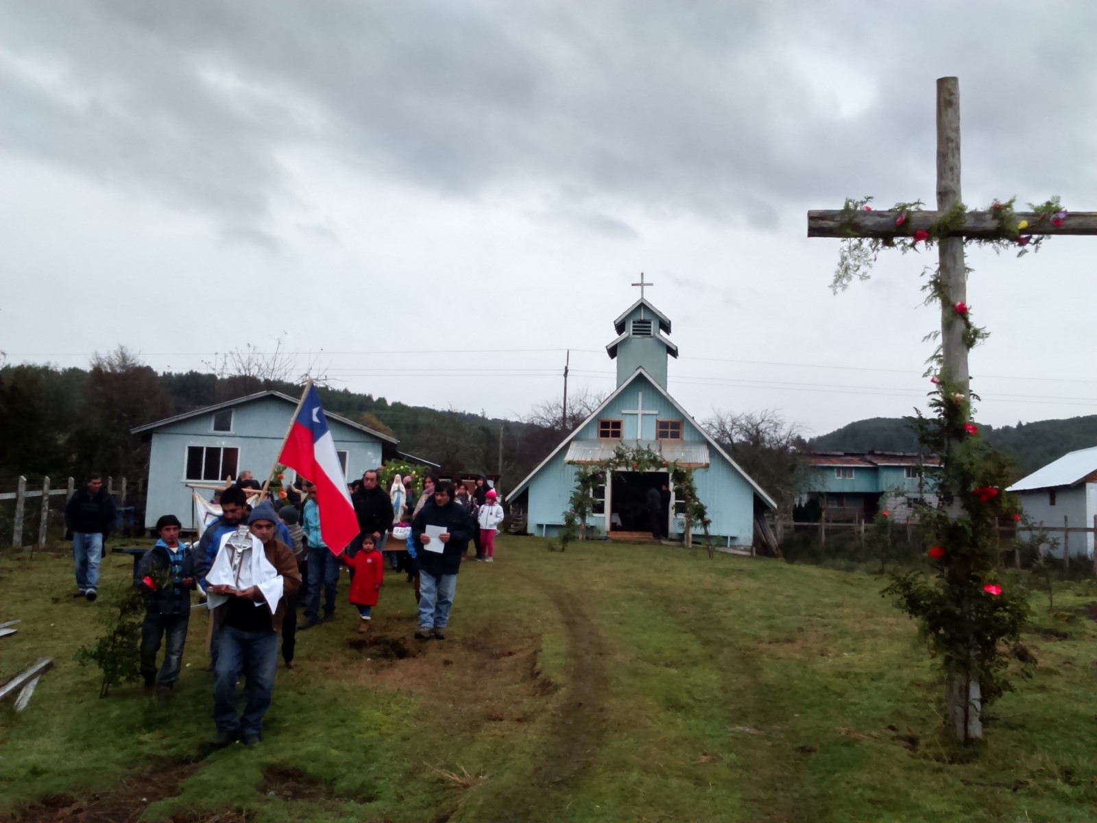 Celebración a San Juan Bautista en Chadmo