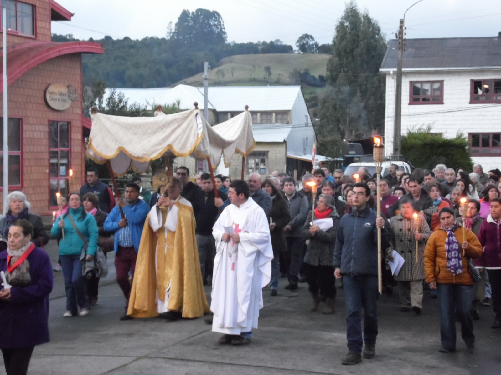 Fiesta de Corpus Christi en la Parroquia de Curaco de Velez