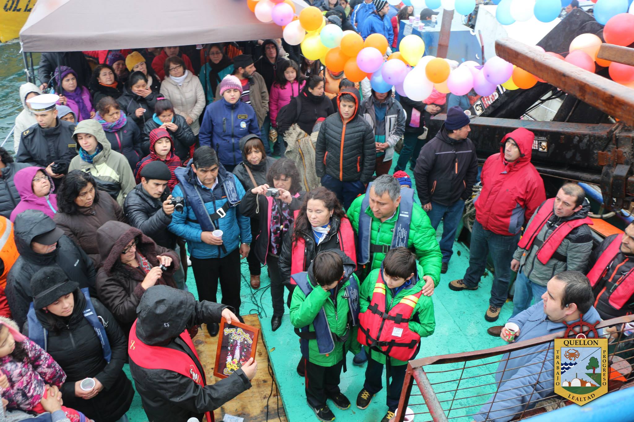 Gran fiesta a San Pedro en Quellón