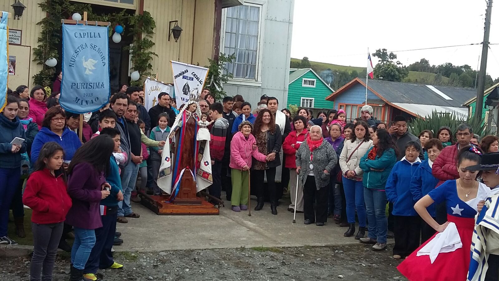 Virgen del Carmen Misionera llega a Chiloé