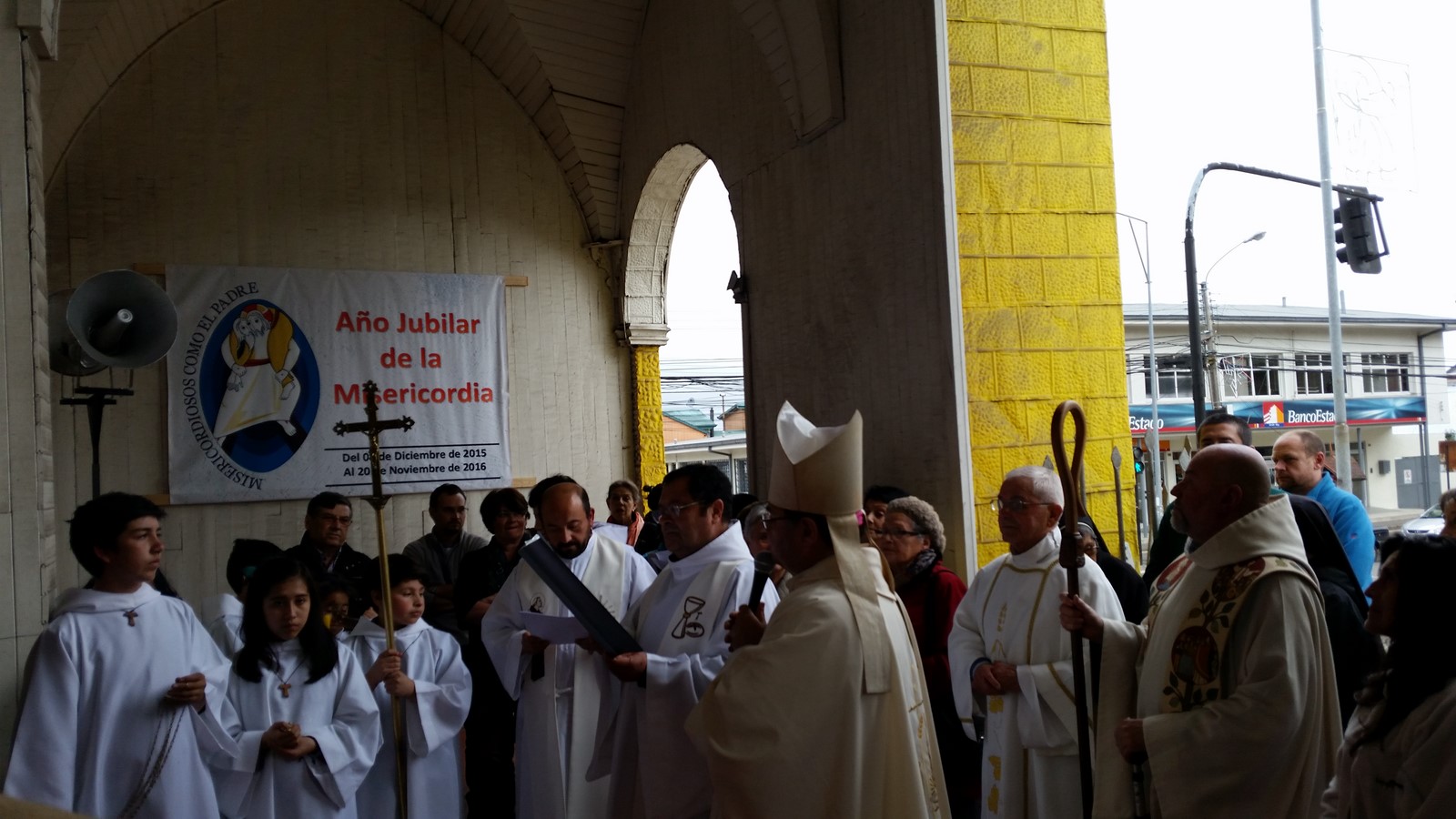 Apertura Puerta Santa en la Iglesia San Francisco de Castro