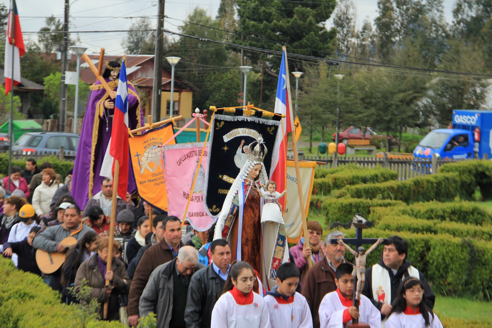 Culmina Peregrinación de la Virgen del Carmen Misionera en Chile