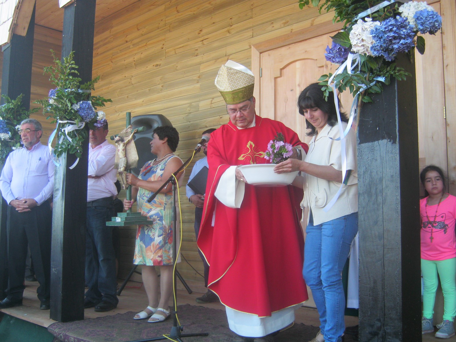 Bendición e inauguración de la Capilla de Candelaria en Quellón