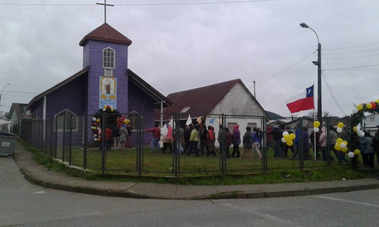 Celebración a la Virgen del Carmen en Pudeto Bajo Ancud