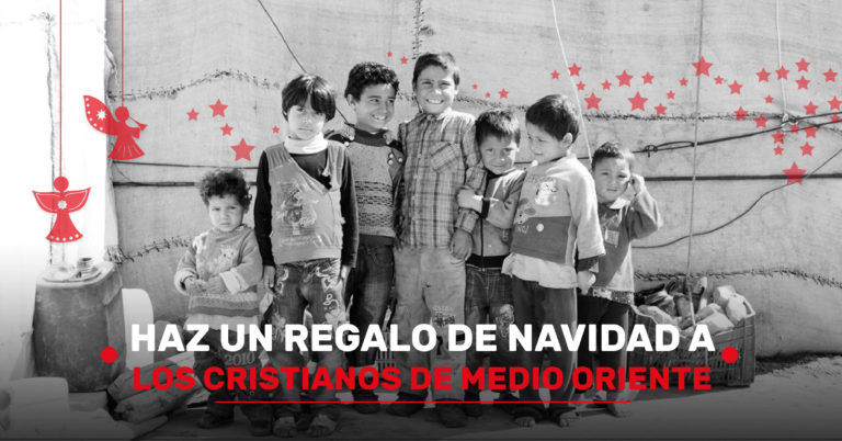 Fundación ACN lanza campaña de Navidad para los Cristianos de Medio Oriente.