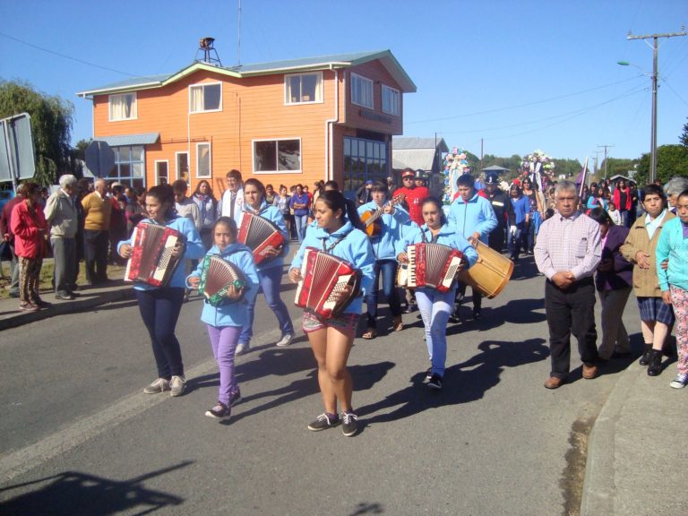 Encuentro de comunidades en Uyar Alto, Curaco de Vélez