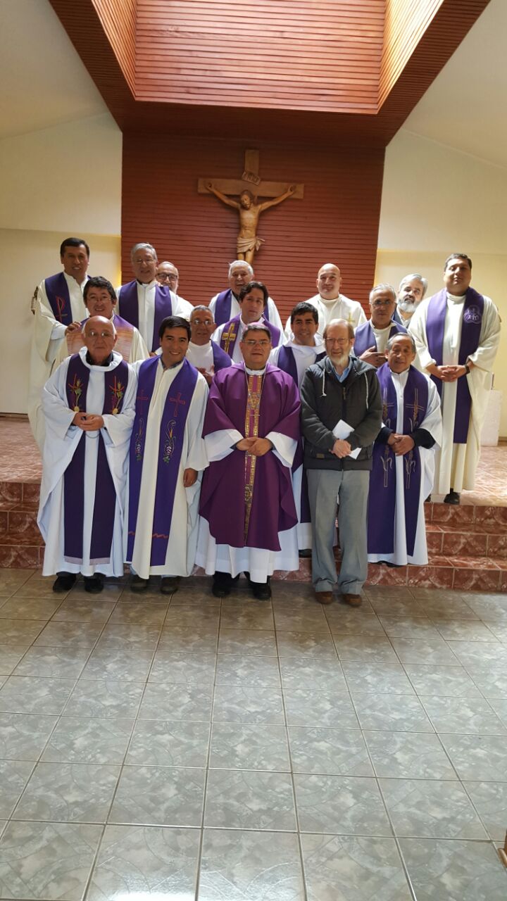 Retiro del clero diocesano se realizó en Osorno