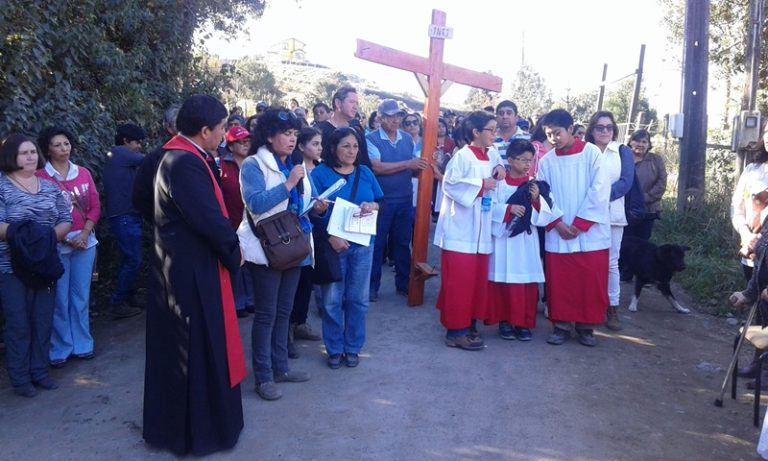 Celebraciones de Semana Santa en Parroquia San Juan Pablo II de Nercón