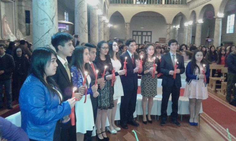 CONFIRMACIONES EN PARROQUIA SAN JUAN PABLO II DE NERCON