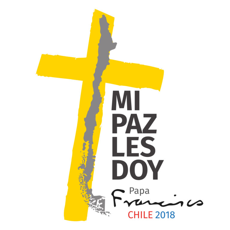 “Mi paz les doy” es el lema que animará  la Visita Apostólica del Papa Francisco a Chile