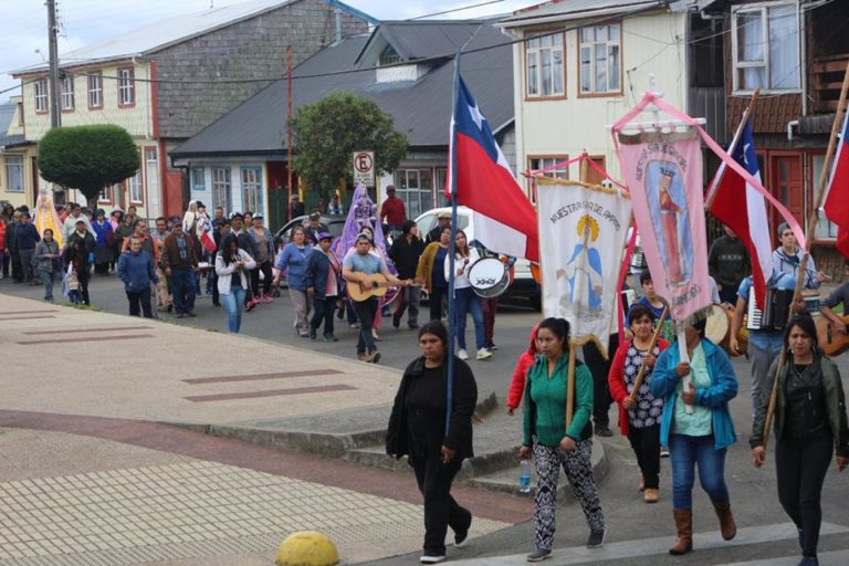 Tradicional fiesta a la Madre de Dios se realizó en Achao