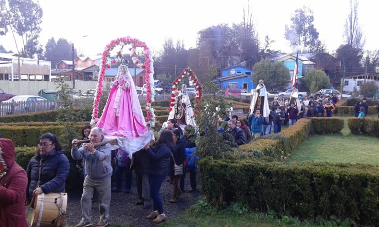 Solemnidad de la Virgen del Carmen en la  Parroquia San Juan Pablo II de Nercón