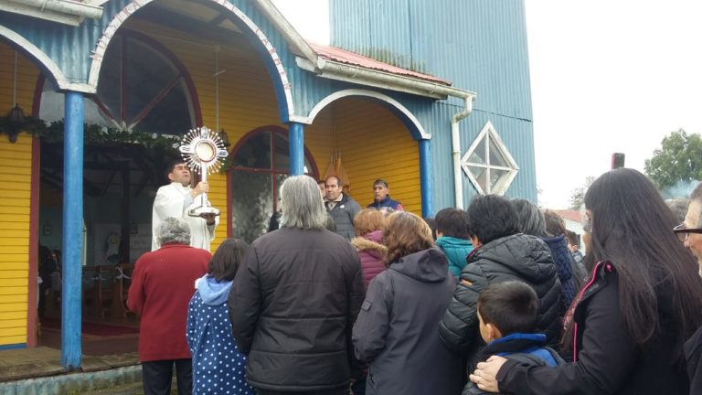 Visita de Jesús Peregrino reúne la comunidad de Canaán en un hermoso encuentro