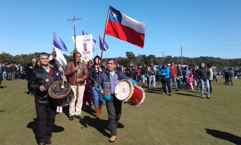 Celebración a Jesús Nazareno en Aytui, Parroquia de Queilen