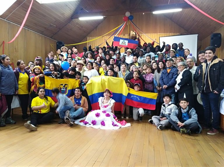 Colorida fiesta de las culturas se realizó en Castro