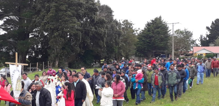 Comunidad de Pilluco celebró su santa Patrona