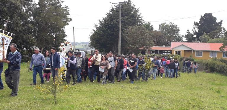 Comunidad de Pilluco celebró su fiesta patronal en honor a la Virgen de Gracia