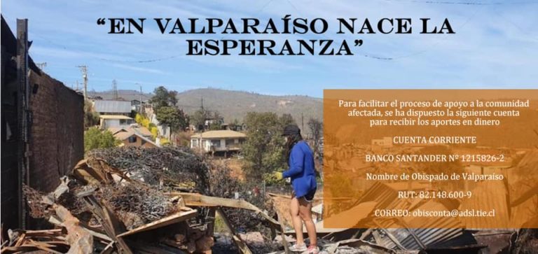 Diócesis de Valparaíso agradeció la participación de nuestra diócesis en la Campaña “En Valparaíso nace la Esperanza”